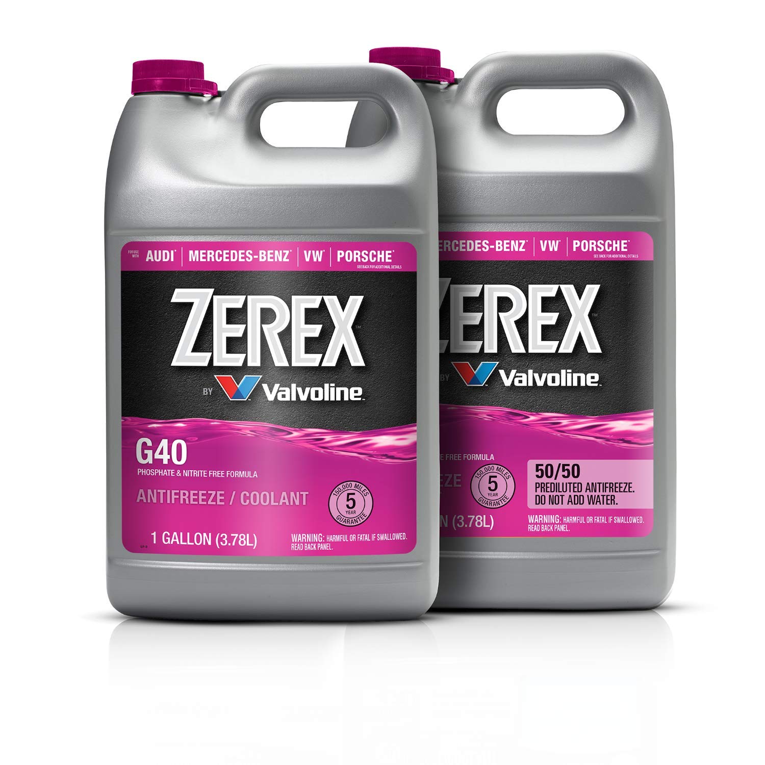 Nước làm mát Zerex G40 màu hồng xe BMW, Mercedes-Benz, Porsche và VW