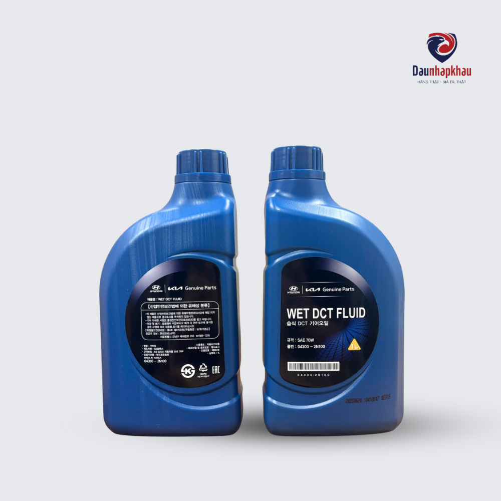 Dầu Hộp Số DCT Hyundai Kia WET DCT FLUID 04300-2N100 SAE 70W Chính Hãng