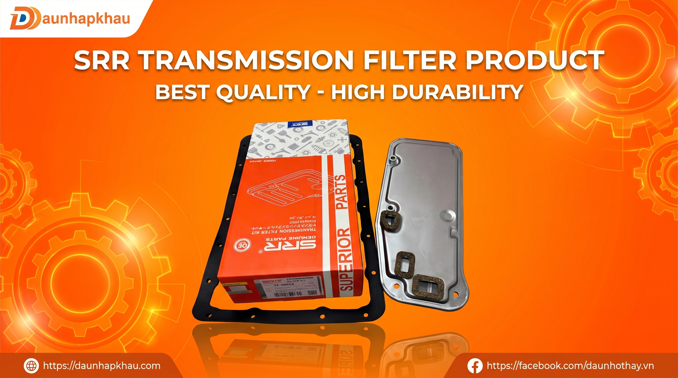 Lọc Dầu Hộp Số SRR Chính Hãng – Giải Pháp Ổn Định Cho Gara, Tối Ưu Lợi Nhuận Lâu Dài