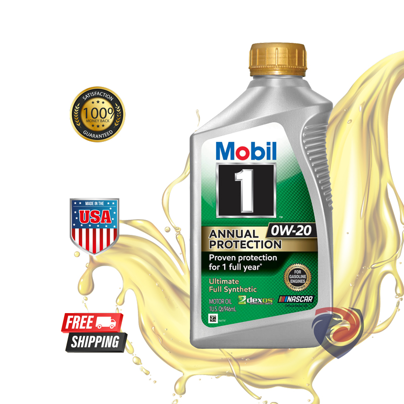 Dầu Mobil 1 0w20 Annual Protection